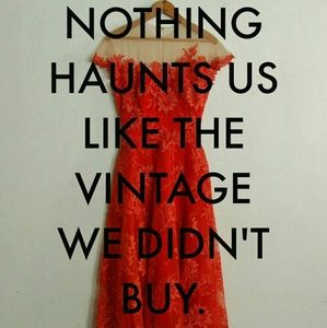 Vintage clothing too!!